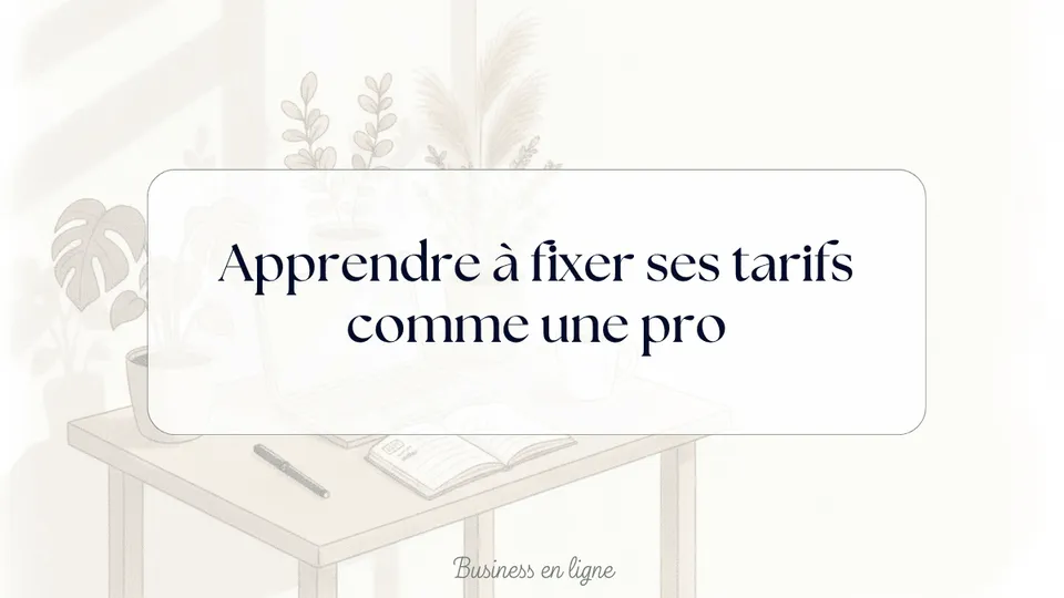 fixer ses tarifs