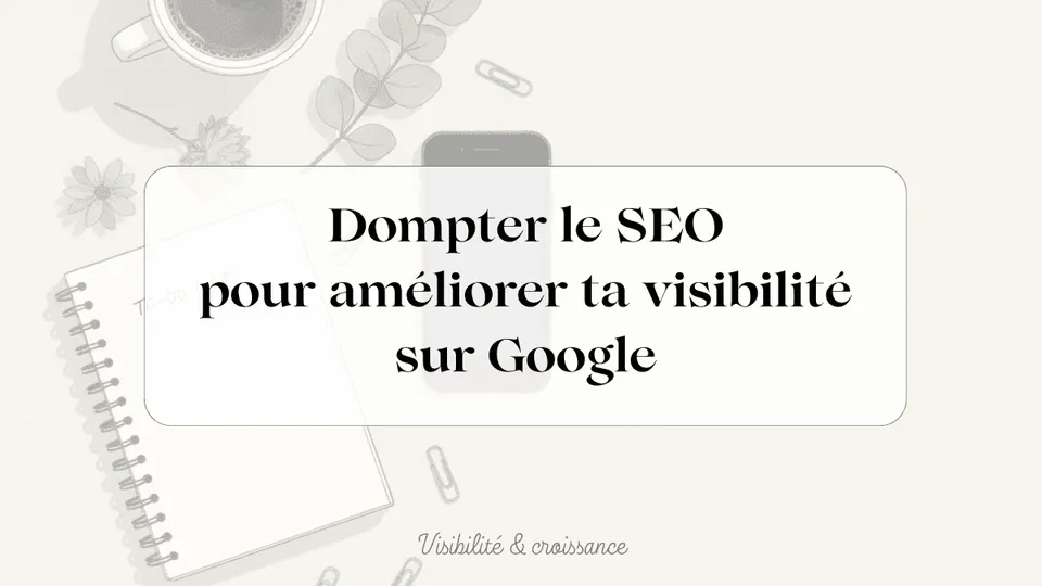 debuter en seo