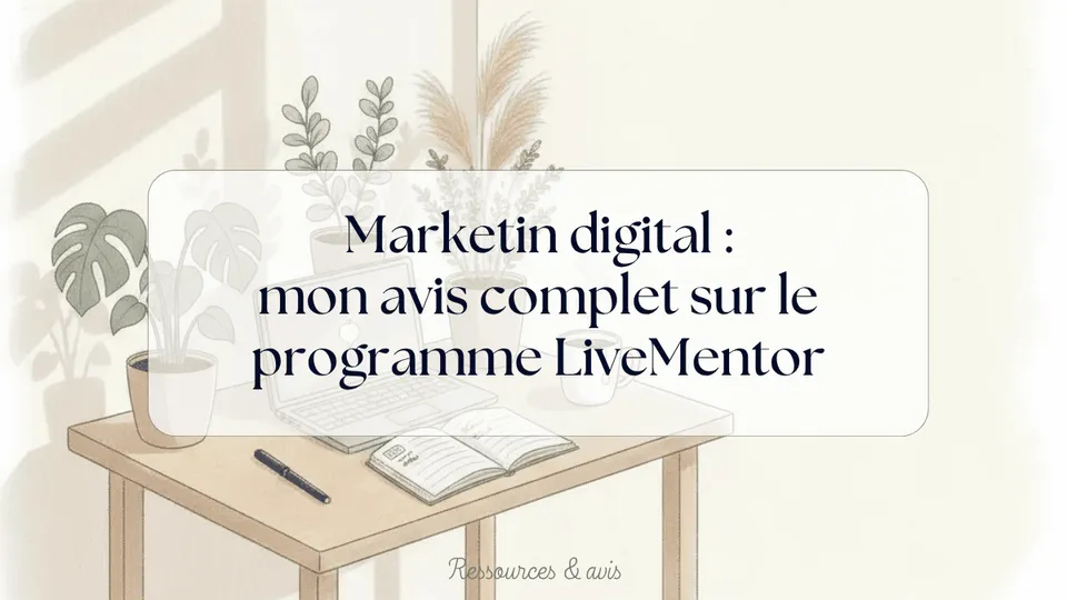 avis formation marketing digital LiveMentor