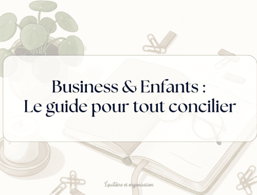 concilier vie pro vie perso freelance