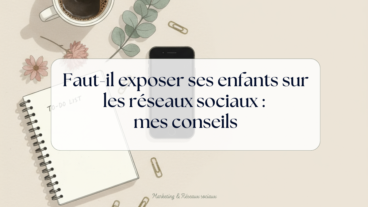 exposer ses enfants sur les réseaux sociaux