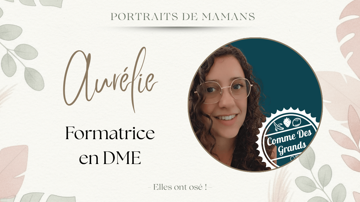 portrait d'Aurelie formatrice dme