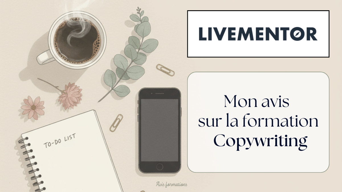 Avis Formation Copywriting LiveMentor : Mon retour d’expérience (et la création de mon site)