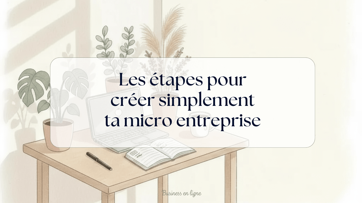Créer sa micro-entreprise : Le guide (enfin) simple pour mamans
