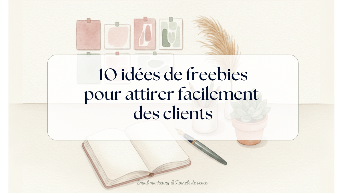 10 idées de « freebies » (aimants à clients) irrésistibles à créer en moins d’une heure