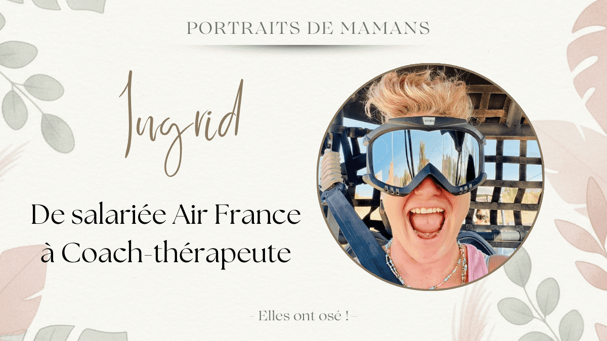 portrait Ingrid coach thérapeute